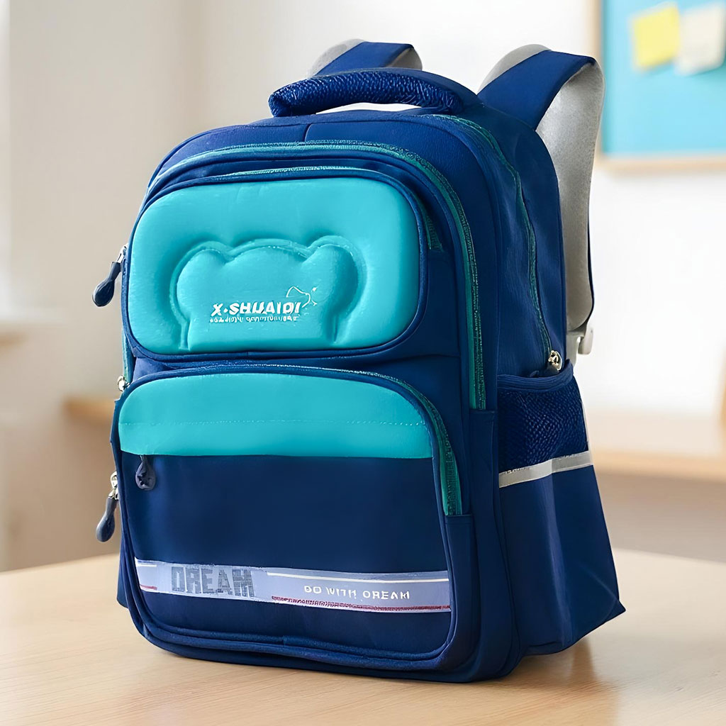 Sac à Dos Scolaire Orthopédique pour Enfants X-SHUAIQI Rose et Bleu – محفظة مدرسية للأطفال - Image 5
